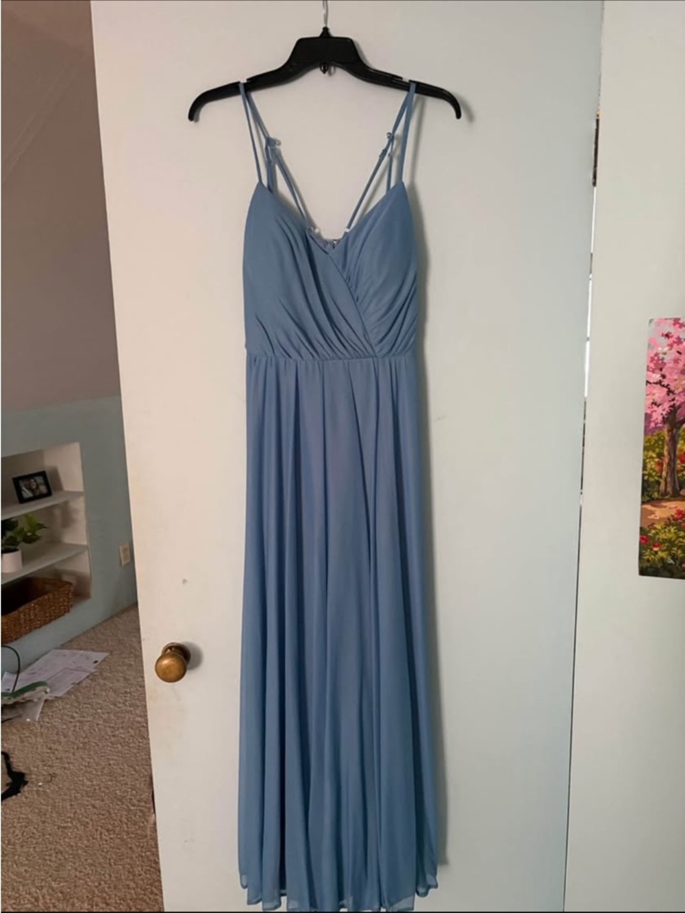 Azazie blue bridesmaids dress NEW
